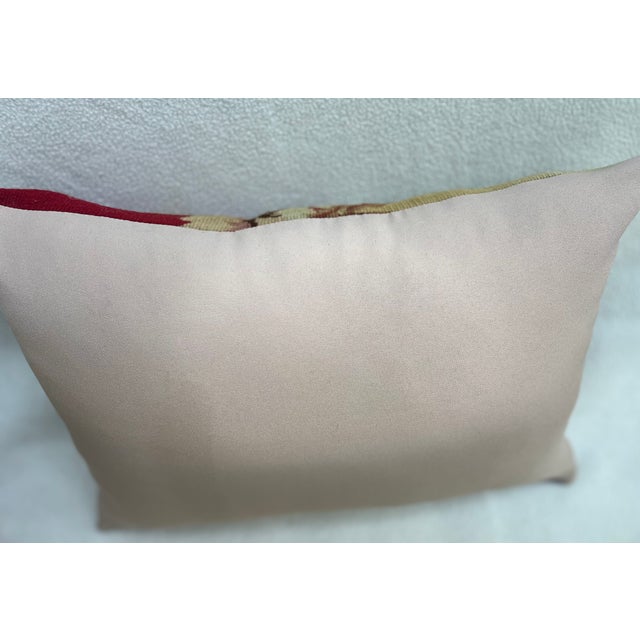 Pillow With 19th Century Aubusson Tapestry For Sale In Los Angeles - Image 6 of 6