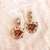 Natural Tourmaline Ruby Diamond Dangle Earrings 14k WG 10.53 TCW Certified For Sale In New York - Image 6 of 18
