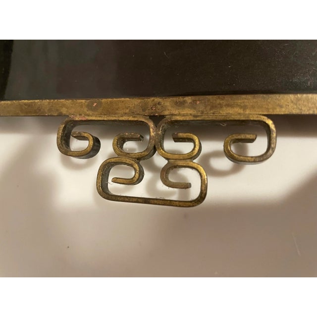 1950s Kyes of Pasadena Moire Glaze Tray For Sale In New York - Image 6 of 7