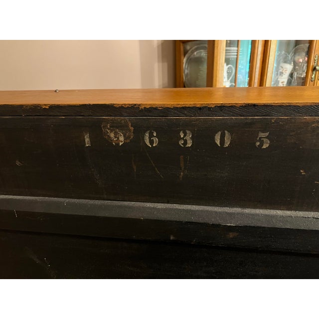 1890s Crescent Oak Pump Organ Made for Harding & Miller For Sale - Image 11 of 12