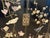Wood Late 20th Century Chinese Lacquered Hardstone & Soapstone Inlay Chinoiserie Cabinet Bird & Floral Motif For Sale - Image 7 of 9