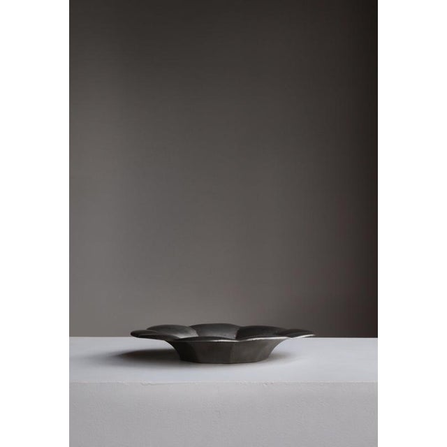 Swedish Grace Pewter Scalloped Bowl by Estrid Ericson for Svenskt Tenn, 1933 For Sale - Image 3 of 11