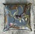 Vintage River Chase Printed Velvet Pillow For Sale - Image 4 of 12