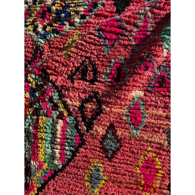 1990s Moroccan Boujad Wool Rug, 1990 For Sale - Image 5 of 10