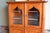 Antique Oak Wooden Display Cabinet For Sale - Image 3 of 10