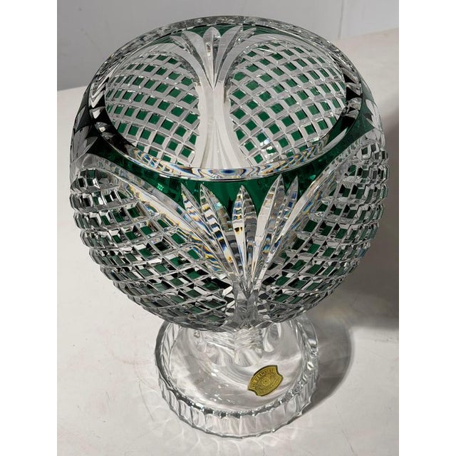 Zorba Crystal Vase from Val Saint Lambert For Sale - Image 6 of 13