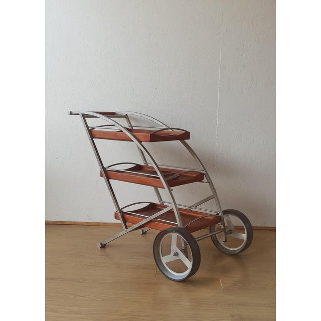 Vintage Danish Bar Cart by Kircodan, 2000s For Sale - Image 17 of 18