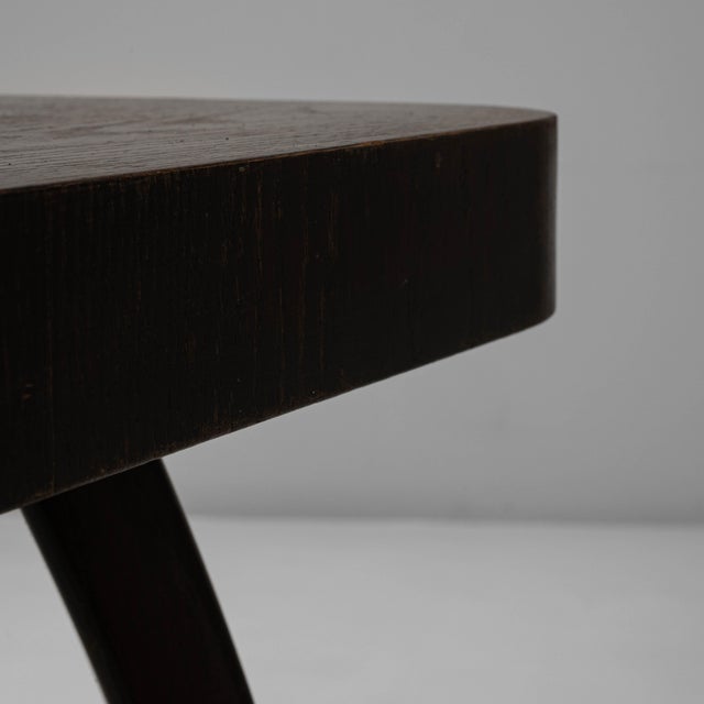 1960s Czech Black Patinated Spider Table By J. Halabala For Sale - Image 12 of 18