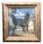 W. Scherer, Village dans les Alpes, Oil on Cardboard, Framed For Sale