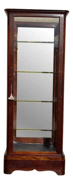 Mahogany Display Cabinet