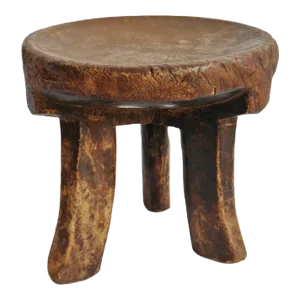 Old Tanzania Wood Stool