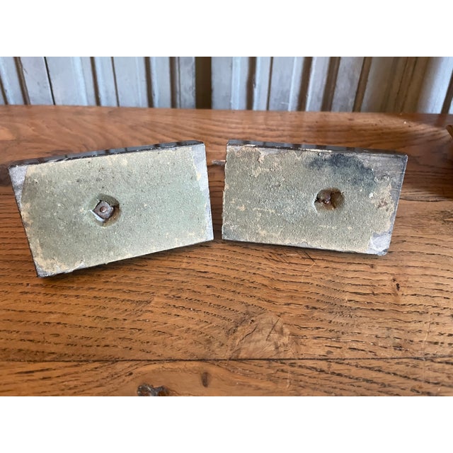French Art Deco Bird Bookends from Mareguyne, 1930s, Set of 2 For Sale - Image 12 of 14