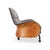 Mid-Century Modern Depadova Armchair with Ottoman in Leather by Vico Magistretti, 1980 For Sale - Image 3 of 17