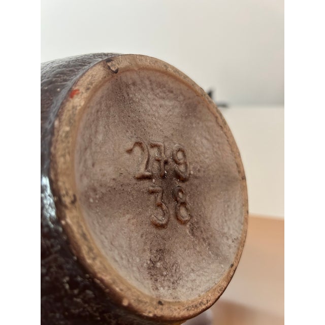 Floor Lamp with Fat Lava Glaze from Scheurich, 1970s For Sale - Image 12 of 15