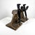 Metal 1968 Modernist Sculptural Railway Spike Bookends For Sale - Image 7 of 10