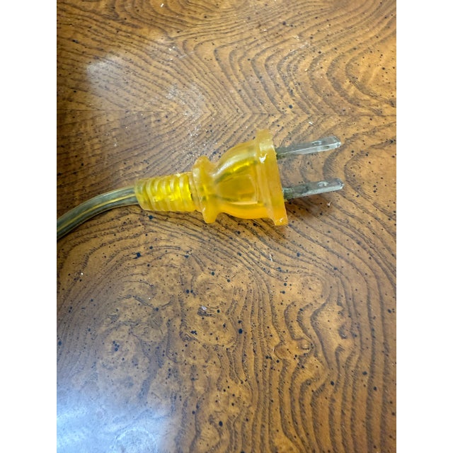 Dolphin Lamp With Antique Brass and New Lampshade For Sale - Image 10 of 10