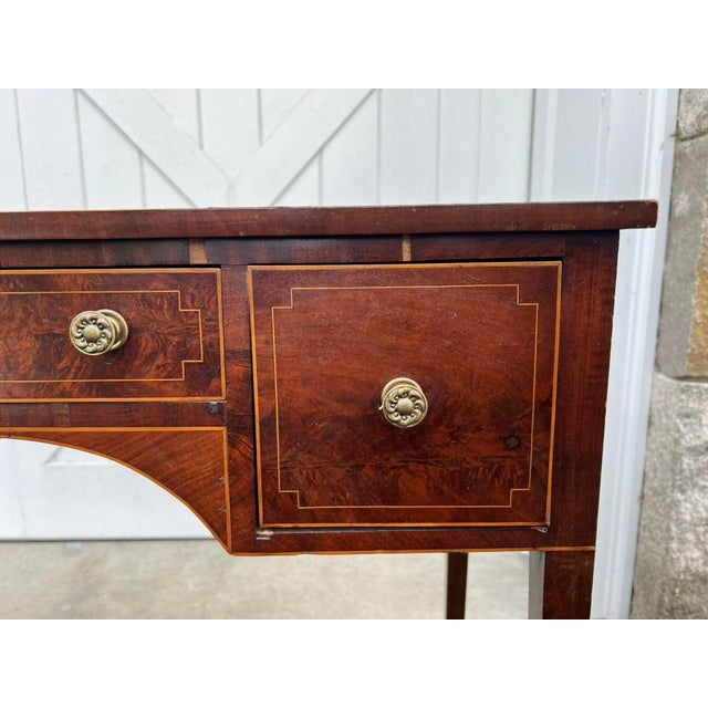 English Antique Small Sideboard or Desk For Sale - Image 3 of 10