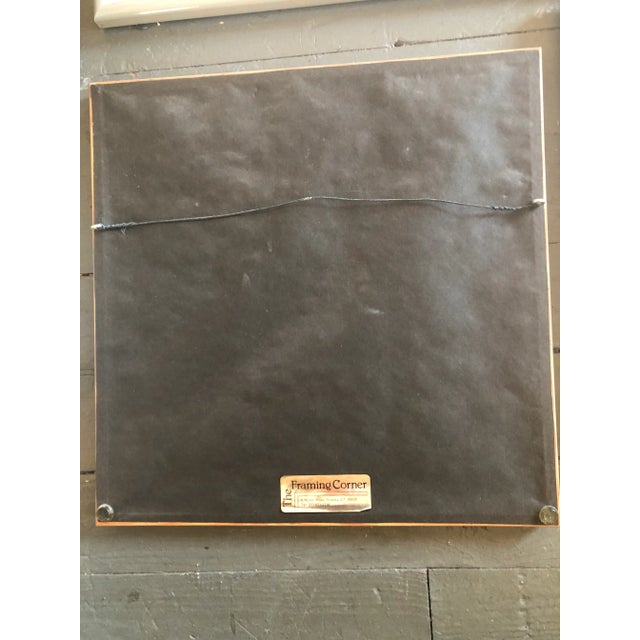 Gallery Wall Collection-6 Original Lithograph Nautical Shell Prints by Listed Artist Dan Mitra- Set of 6 For Sale - Image 11 of 12