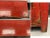 Mid 19th Century Antique Chinese Painted Red Lacquer Wedding Chest Sideboard For Sale - Image 9 of 11