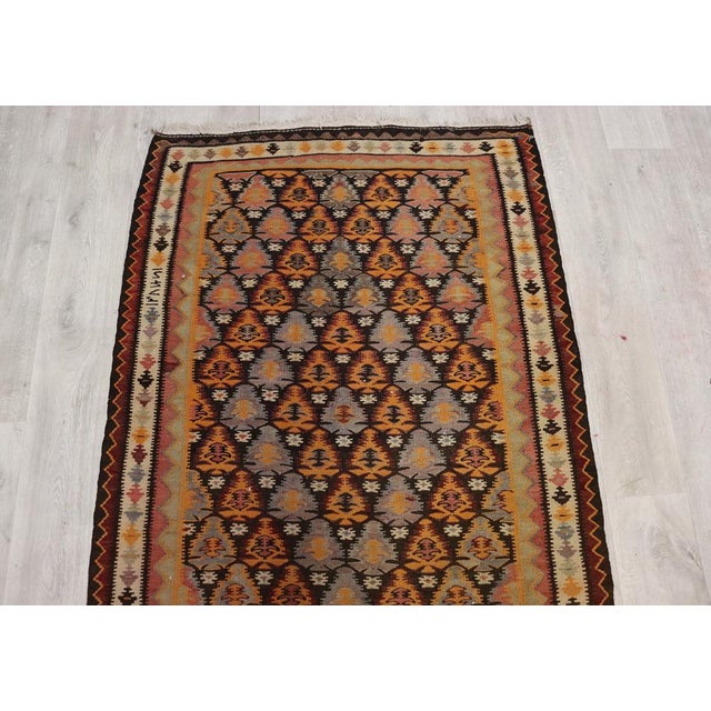 1920s Caucasian Kilim Rug, 1920s For Sale - Image 5 of 18