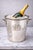 19th century English silverplate champagne bucket by Elkington, one of England’s premier foundries. This classic form...