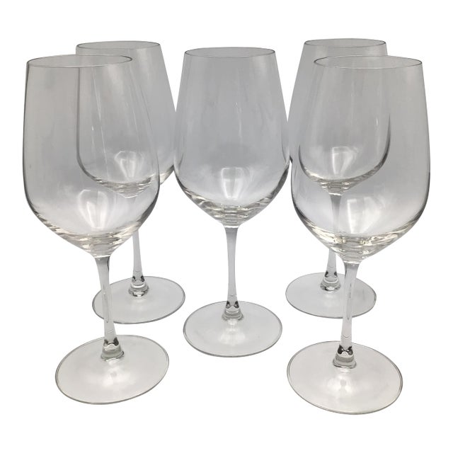Bellevue Wine Glasses by Contemporary Chef & Sommelier - Set of 5 For Sale