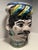 Circa 1950s Sicilian Majolica Moor Head Hand Made Ceramic Vase Aprox. dimensions: 10.5"H x 7" diameter Very good original...