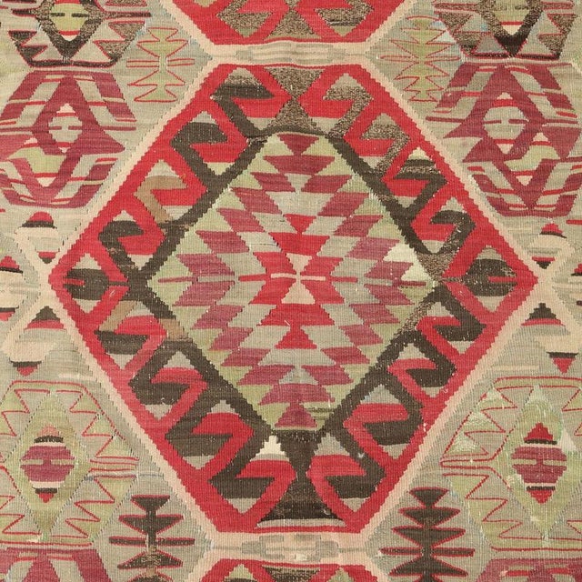 Kilim Rug in Cotton, Türkiye For Sale - Image 4 of 8
