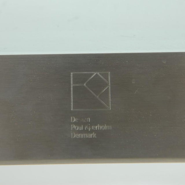 PK65 Glass Coffee Table by Poul Kjærholm, 2000s For Sale - Image 12 of 13