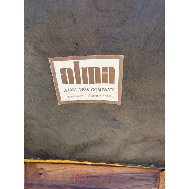 MCM Walnut Side Chairs - A Pair For Sale - Image 10 of 10