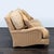 Crate & Barrel Crate & Barrel Essex 3-Seat Beige Striped Sofa With Cushions For Sale - Image 4 of 8