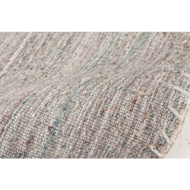 Bauer Collection Modern grey Pattern-less rug by Doris Leslie Blau. Size: 6'7" × 6'9" (200 × 205 cm). This modern rug...