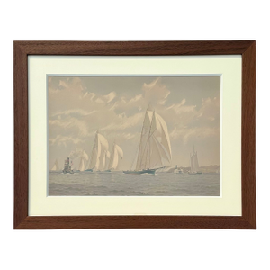 The Finish Off Staten Island by Frederic S. Cozzens, 1884