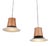 Hanging Lamps in Wicker, Black Metal, and Glass, 1950s, Set of 2 For Sale