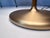 Metal Table Lamp with Brass Base and Silk Shade by Swiss Lamps International, Zurich, 1970s For Sale - Image 7 of 14