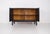 Mid-Century Modern Small Brutalist Blackened Oak Storage Unit, 1970s For Sale - Image 3 of 7