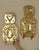 Metal Large Mid-Century Baroque Brass Double-Arm Sconces, Set of 2 For Sale - Image 7 of 17