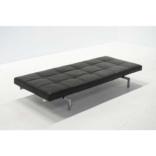Early PK80 Daybed by Poul Kjærholm for E. Kold Christensen, Denmark, 1950s For Sale - Image 11 of 11