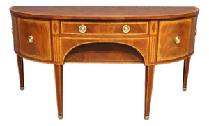 Baker Williamsburg Mahogany Inlay Sideboard / Server