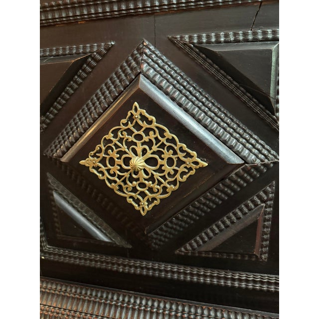 Wood Antique Portuguese Desk For Sale - Image 7 of 12