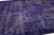 Textile Purple Vintage Overdyed Handmade Medallion Motif Oversize Wool Rug For Sale - Image 7 of 9