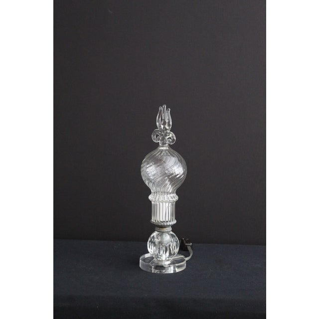 Art Nouveau 1930s Barovier and Toso Influence Sculptural Luminaire For Sale - Image 3 of 9