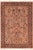 1990's Floral Pak-Persian Taupe/Blue Wool Rug - 6'1'' X 9'1'' For Sale - Image 9 of 9