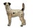 Vintage 1930s American Hubley Manufacturing Company Cast Iron Fox Terrier Dog Doorstop For Sale - Image 14 of 18