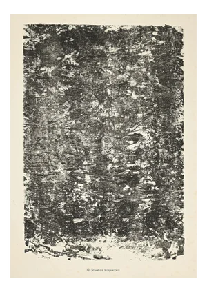 Jean Dubuffet, Temporary Location, Original Lithograph, 1959