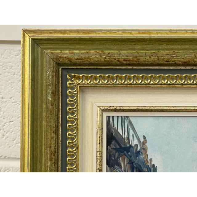 Paris Palais Garnier (Opera House) with Figures 20th Century Post-Impressionism 1975 Circa For Sale - Image 9 of 18