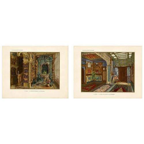 Henry dAllemagne, Interior Studies with Islamic Ornament and Architecture, 1900s, Print on Paper For Sale - Image 9 of 9
