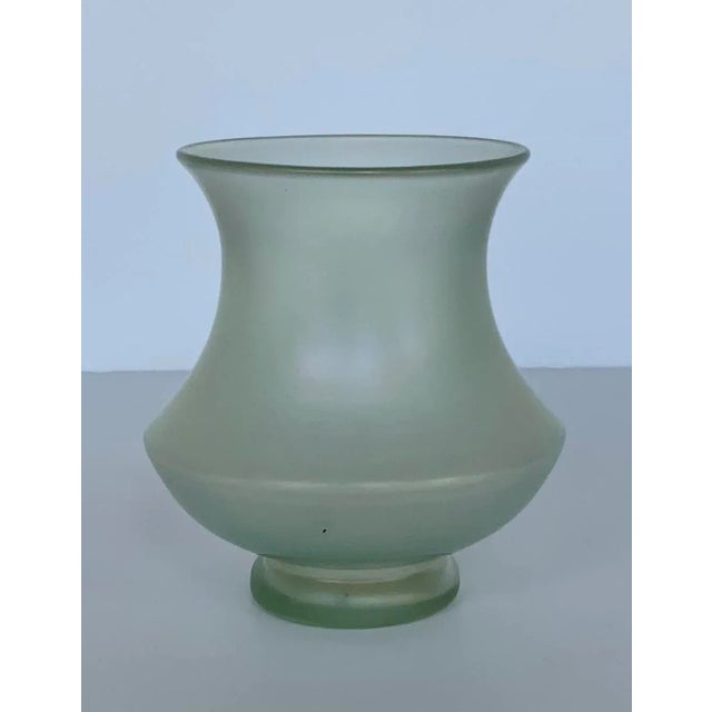 Stuben Vintage Stuben Verre De Soie Art Glass Vase For Sale - Image 4 of 4