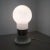 Modern Vintage Italian Giant Glass Bulb Table Light For Sale - Image 3 of 11