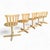Set of 5 Scandinavian Swivel Chairs by Edsbyverken, 1960s For Sale - Image 9 of 18